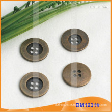 Botão de liga de zinco & botão de metal e botão de costura de metal BM1631